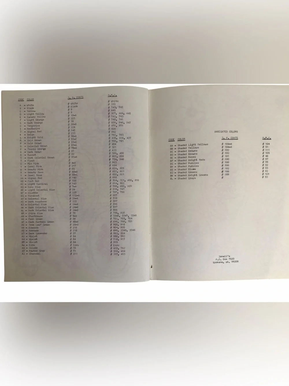 Vintage 1978 Jonell's Creative Patterns booklet (No. 504) with 19 Full Pages